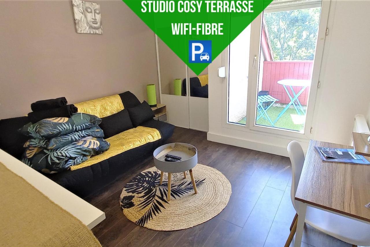 L'Etoile Paloise -Terrasse &Wifi &Parking &Piscine Apartment По Екстериор снимка